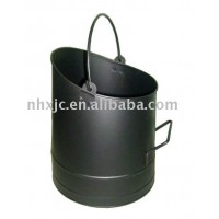 Black Ash Bucket,coal hod bucket