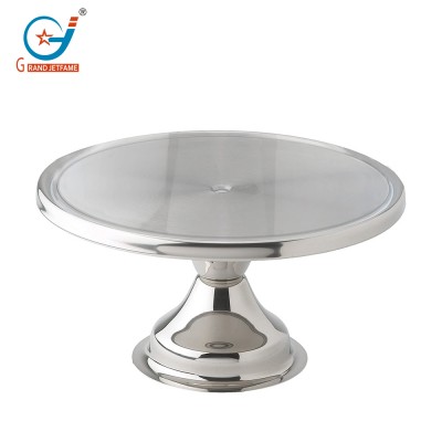 Cake display stainless steel cake stand